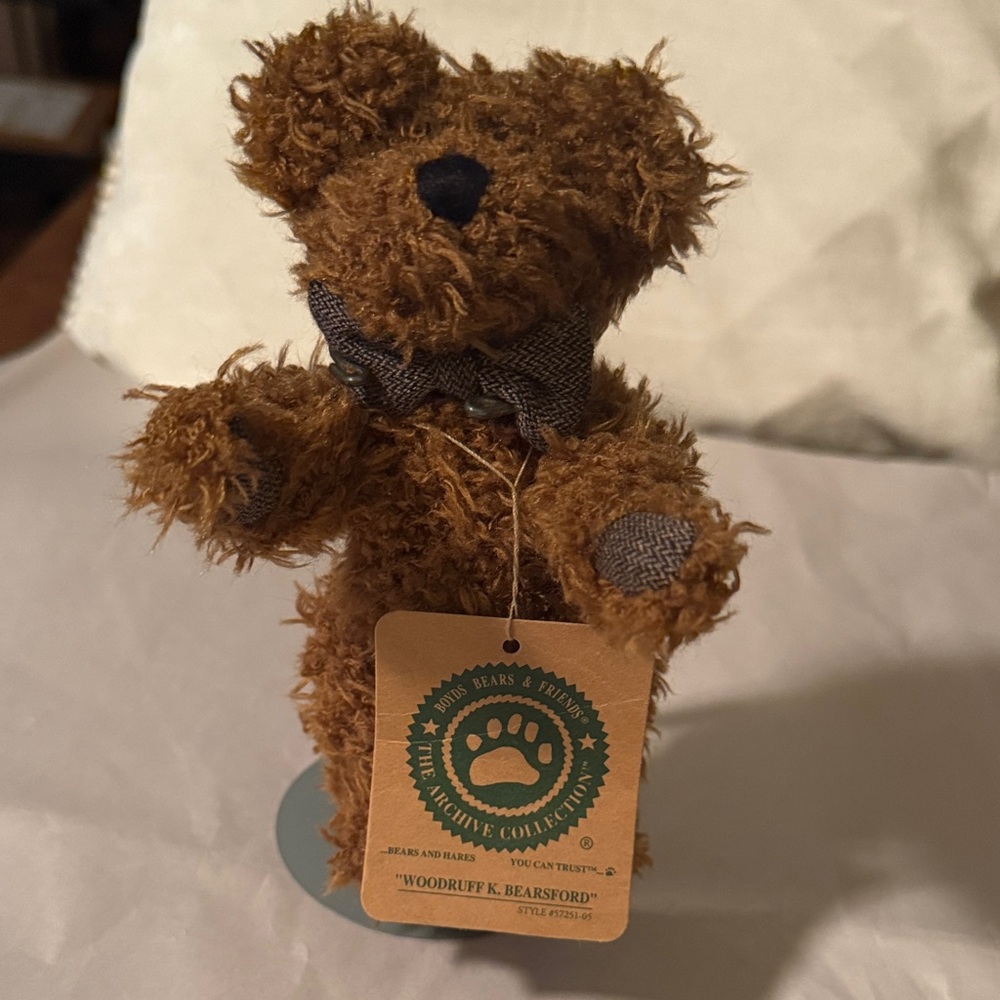 Vintage Boyd's Bears Woodruff K.Bearsford 6" Jointed, Archive Collection